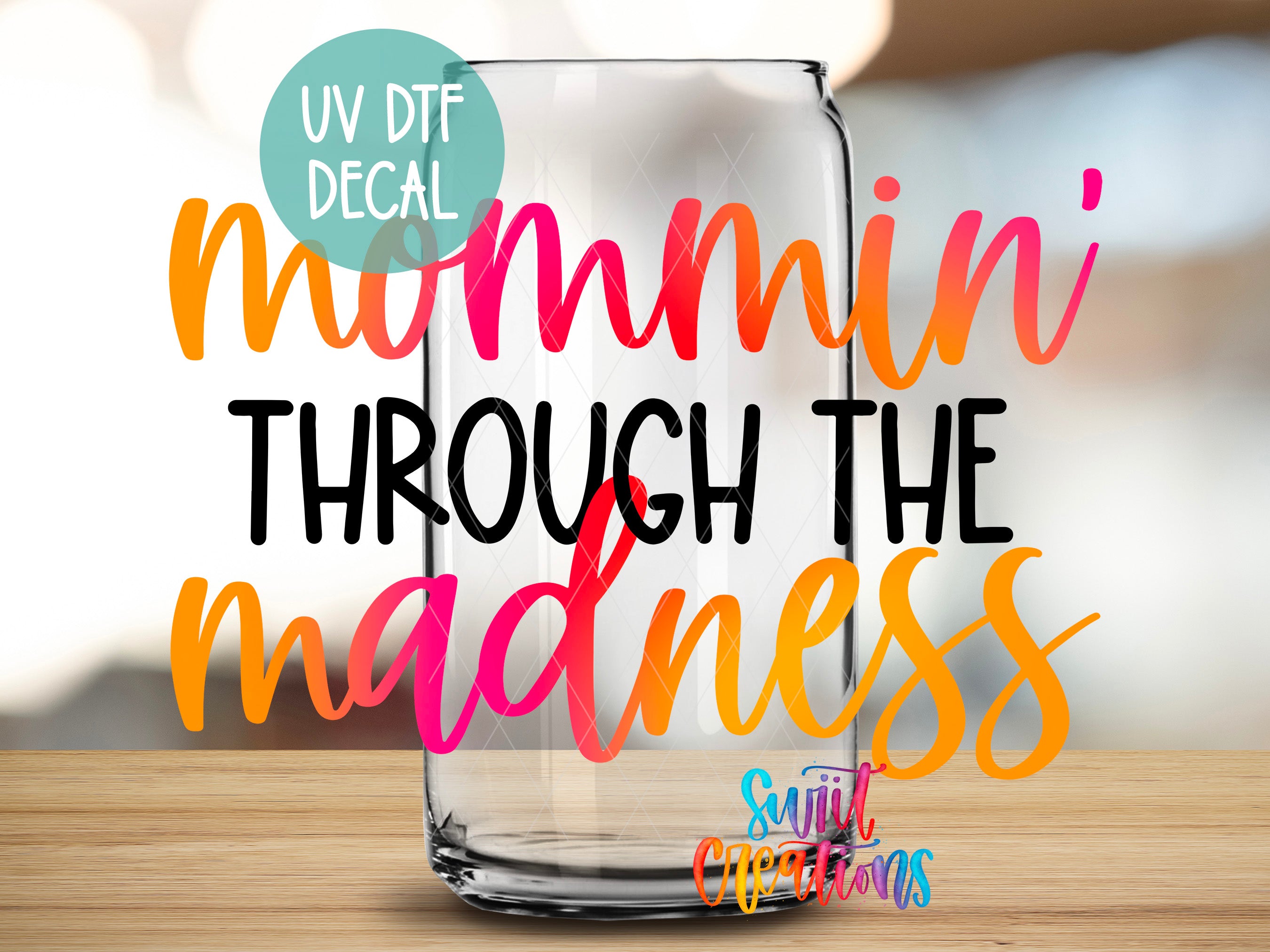 a close up of a glass on a table