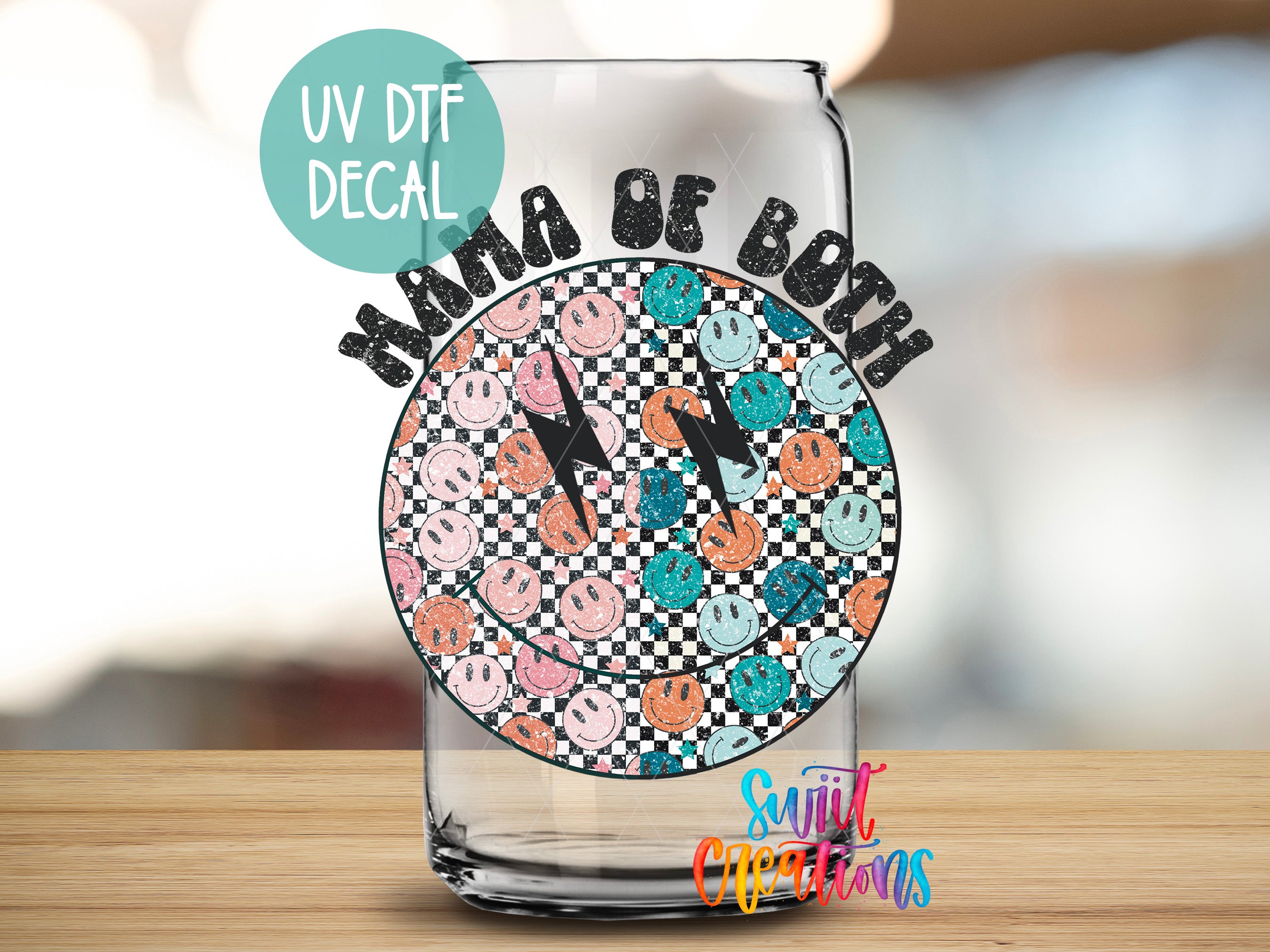 a close up of a glass on a table