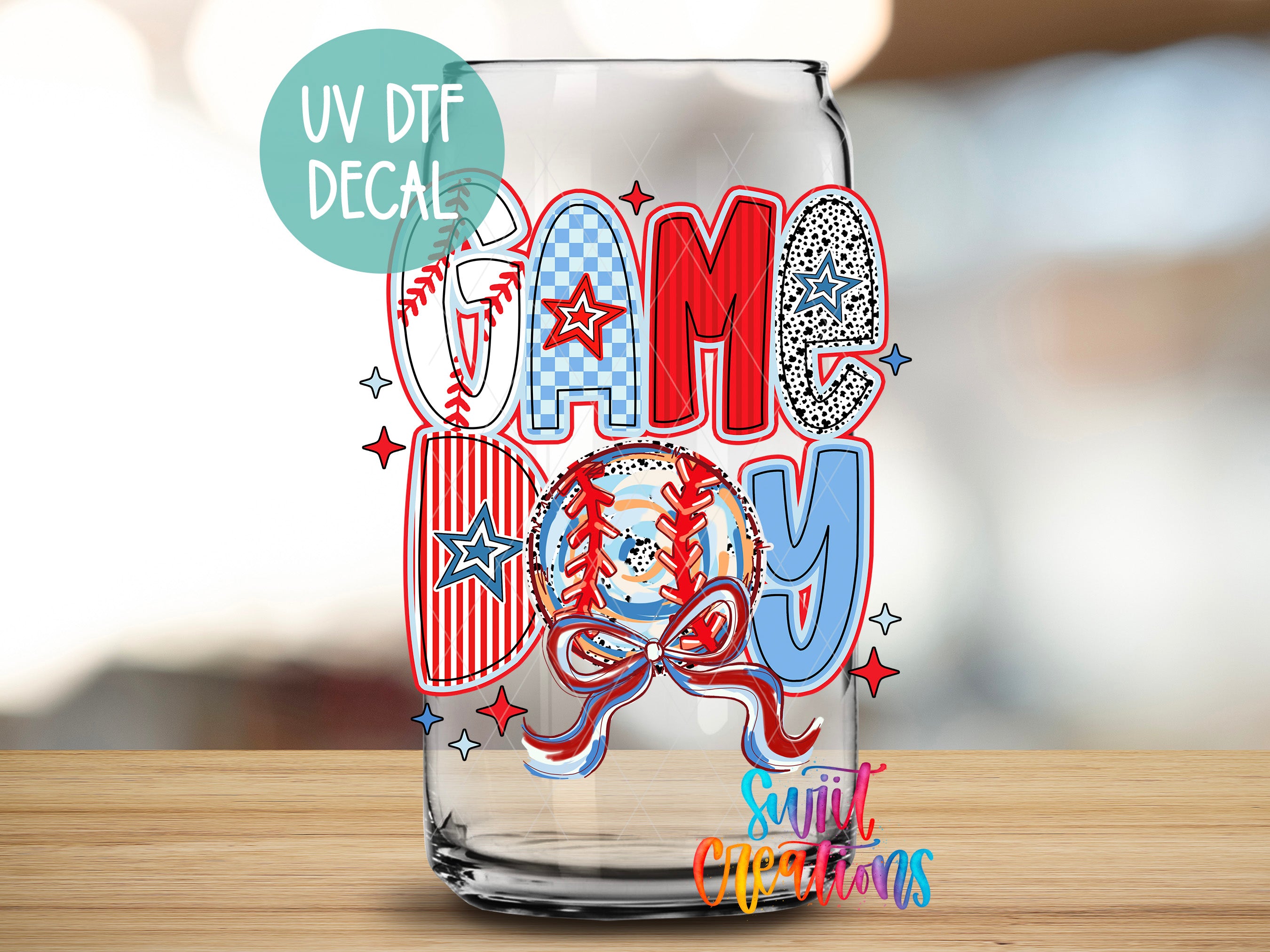 a shot glass with the word team mom on it