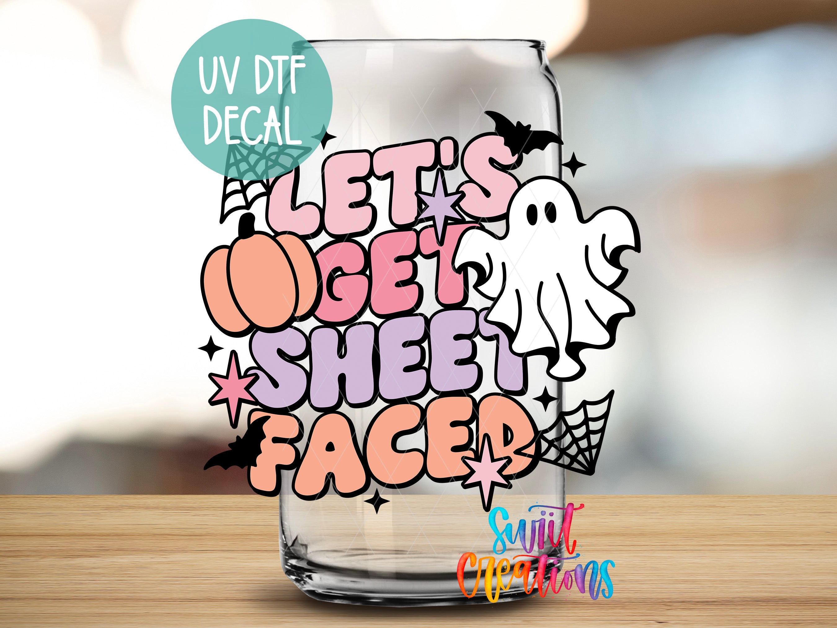 a close up of a glass on a table