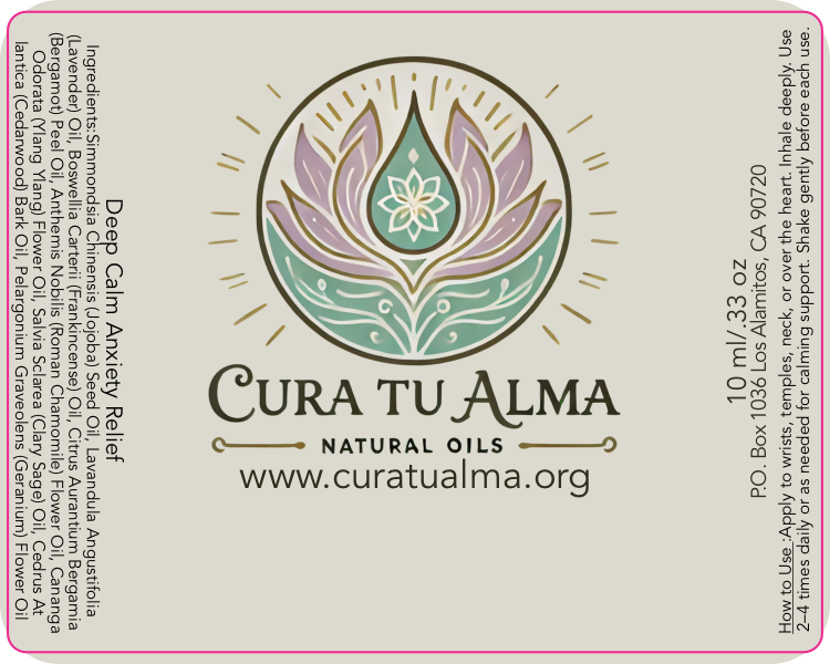 CTA25 Deep Calm Anxiety Roller Bottle