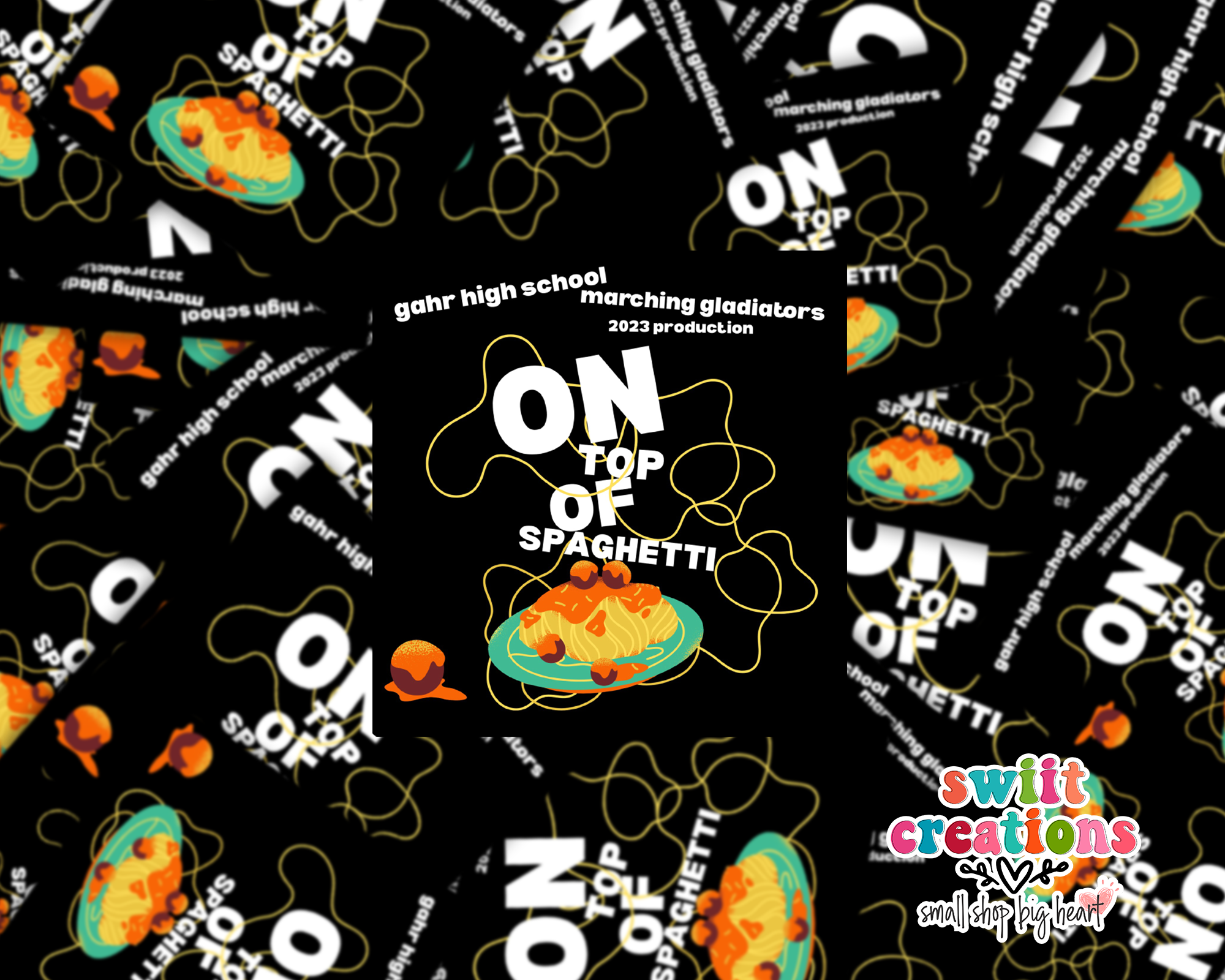 On Top of Spaghetti 2023 Sticker SS730