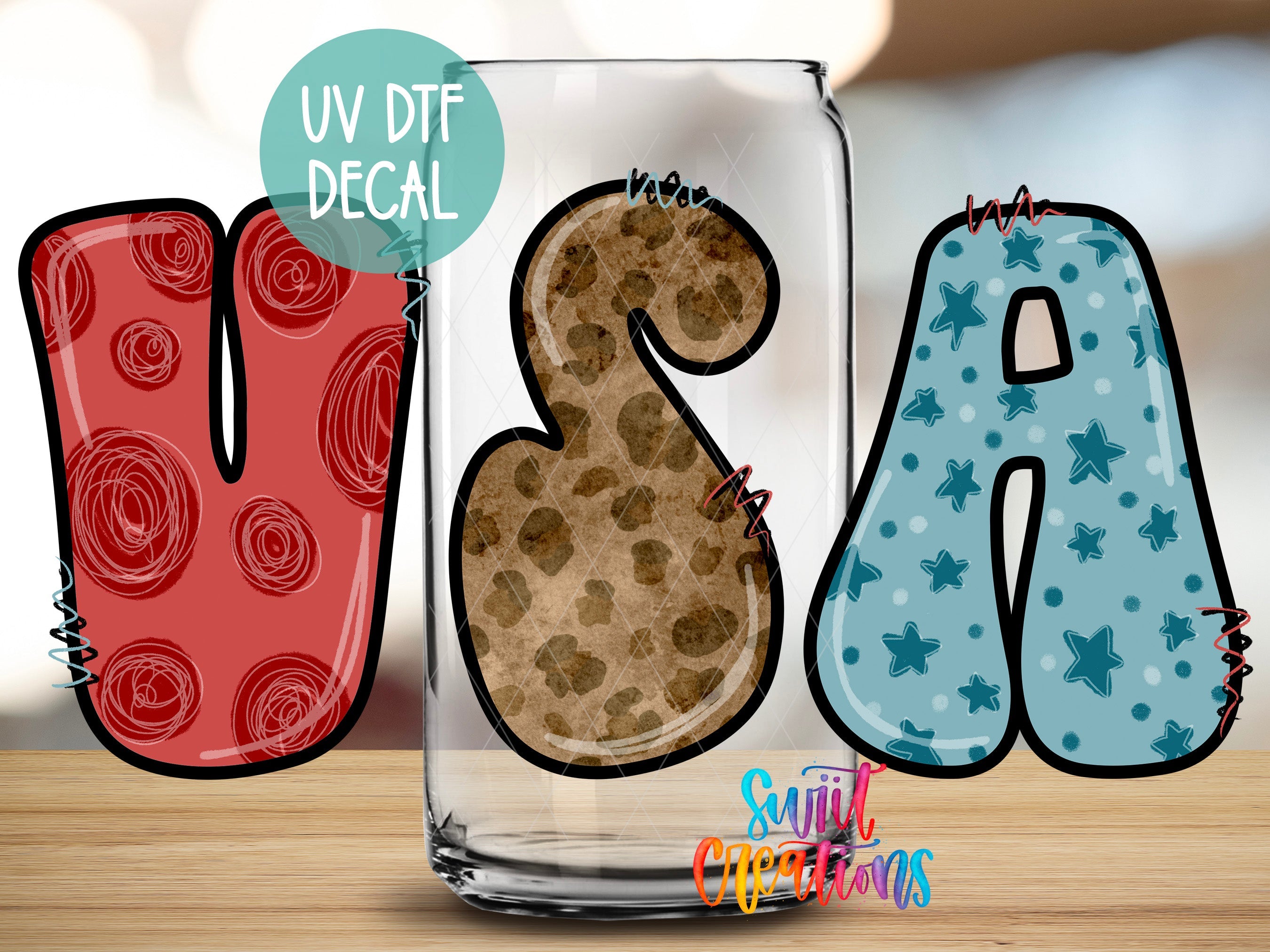 a glass with some type of animal in it