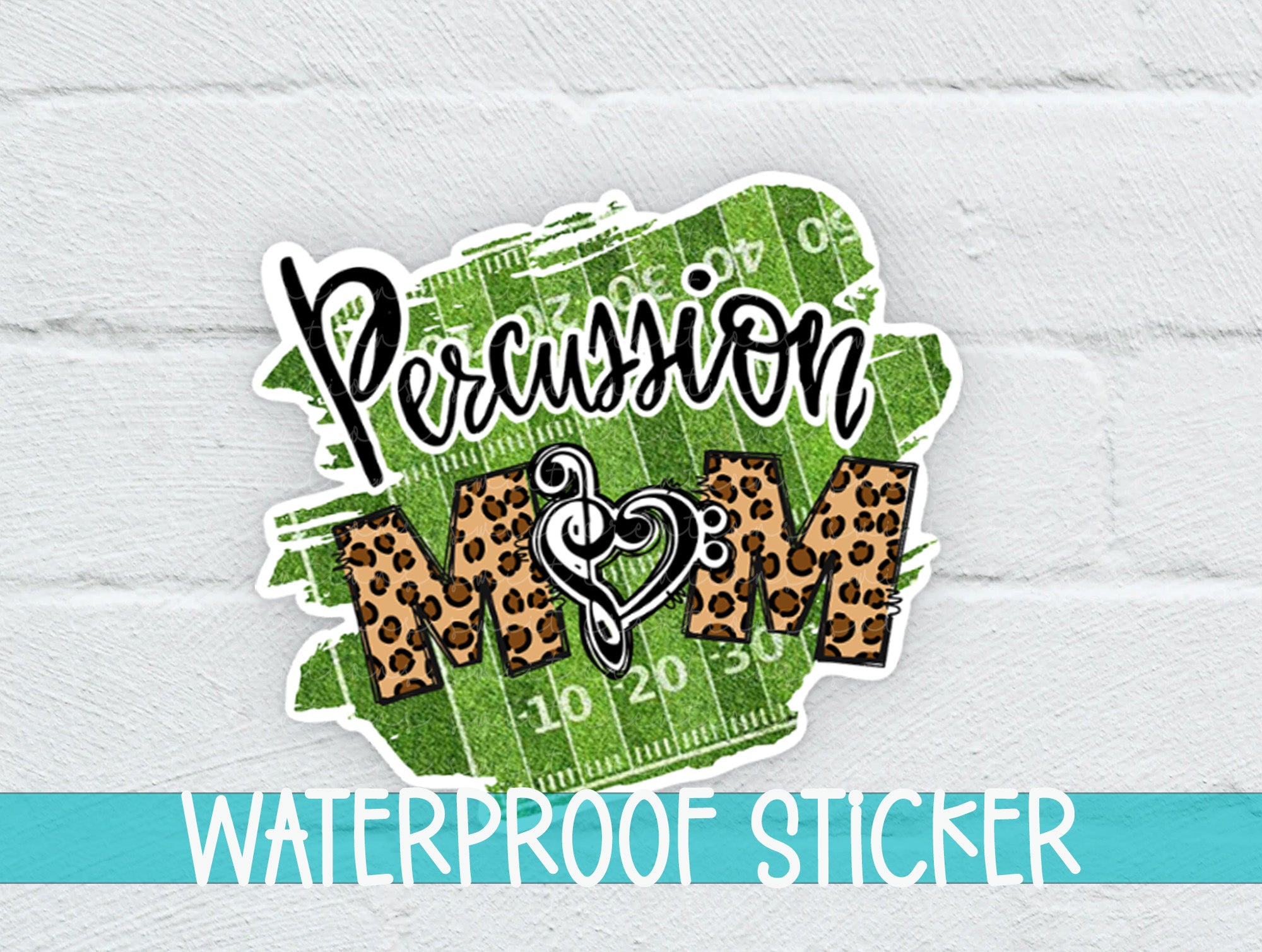 a waterproof sticker with the word precision on it