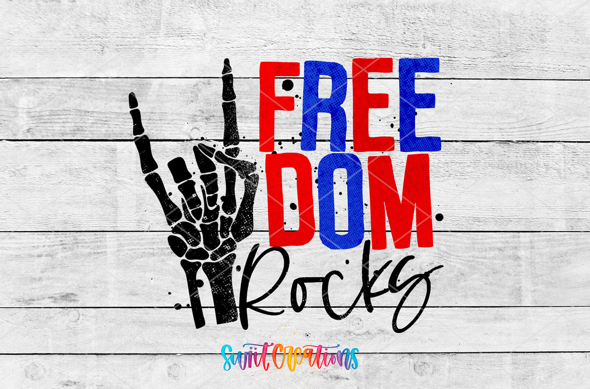 Freedom Rocks artwork detail for the finished 16 oz tumbler