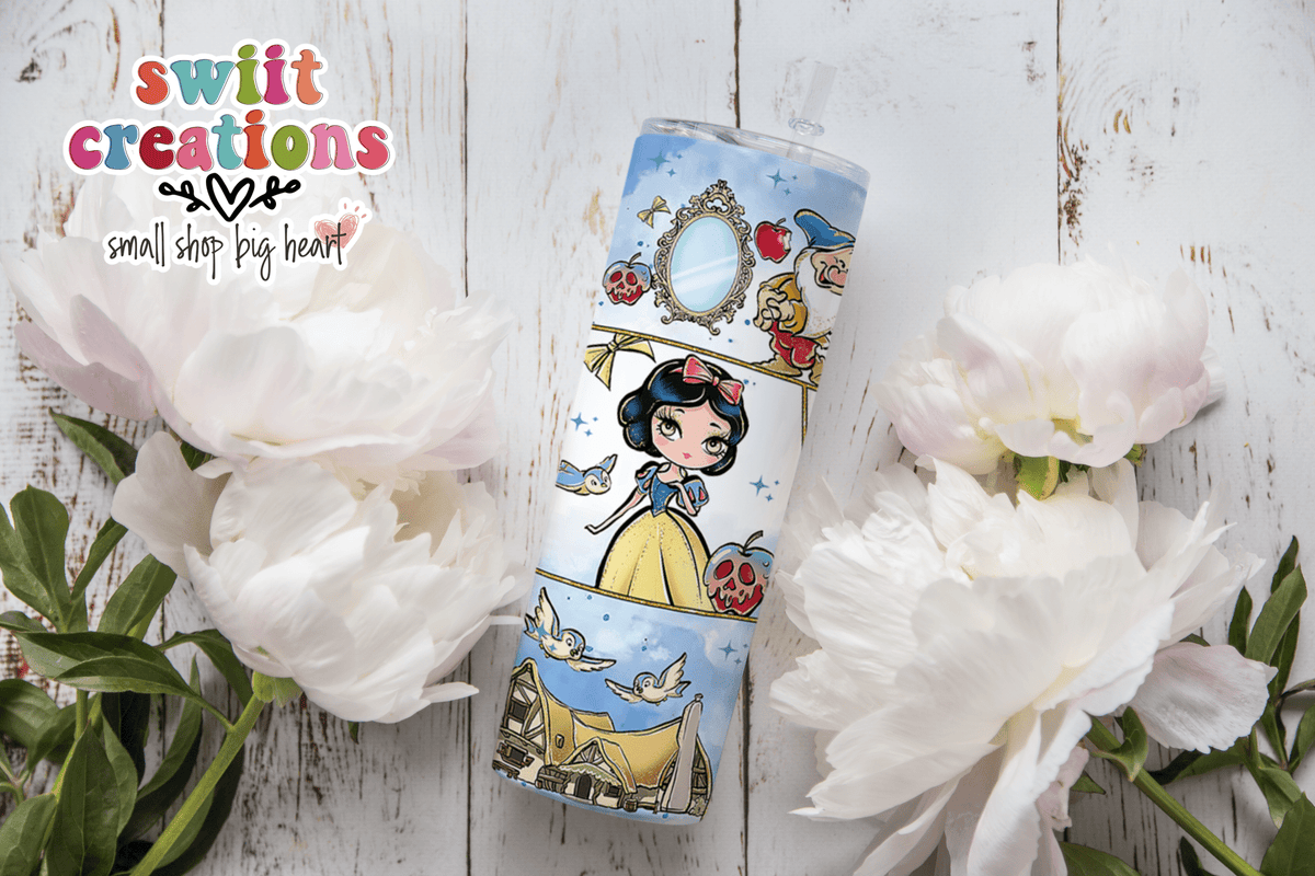 Princess 4 Tumbler (T518) - Swiit Creations