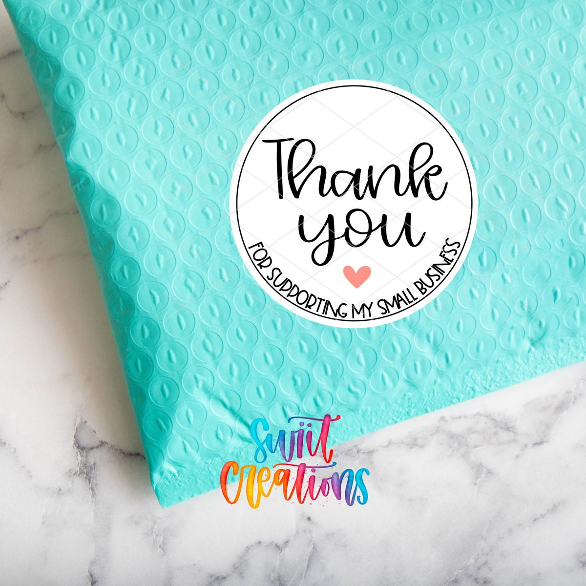 Thank You for Supporting Sticker | SB56 - Swiit Creations