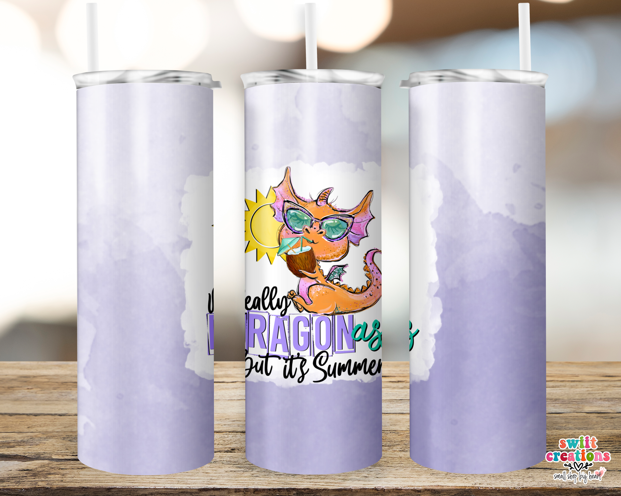 Dragon Ass But It's Summer Tumbler (T200)