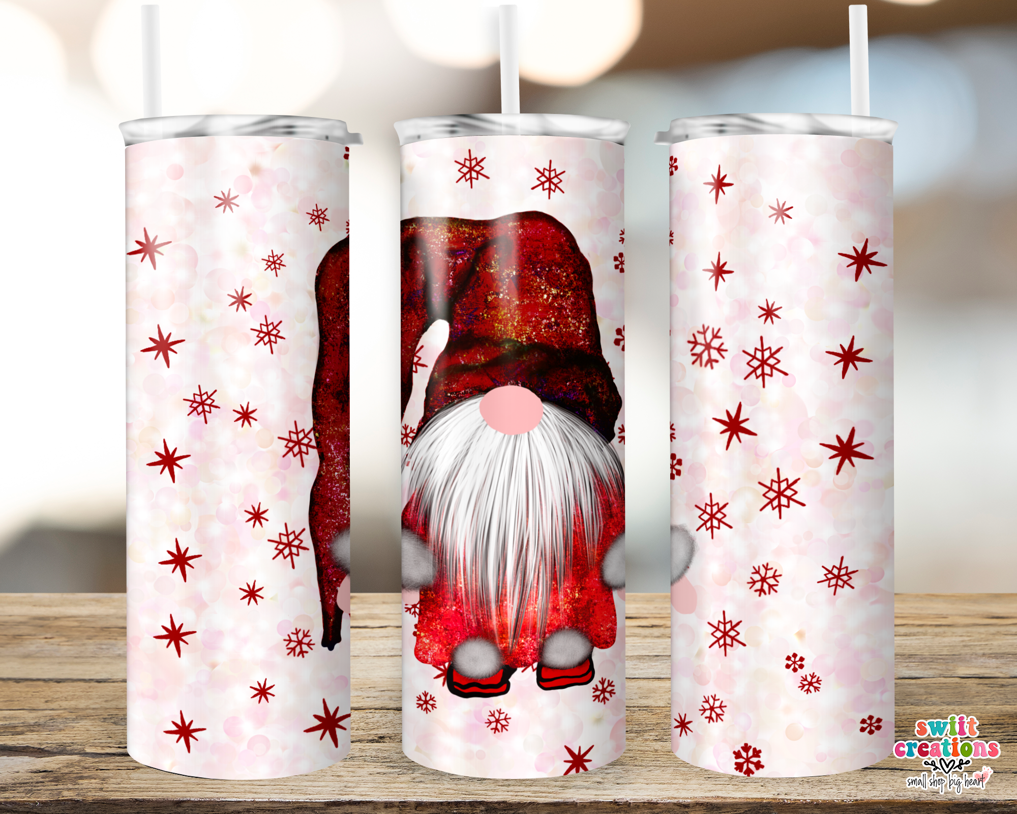 Christmas Gnome Tumbler (T006)