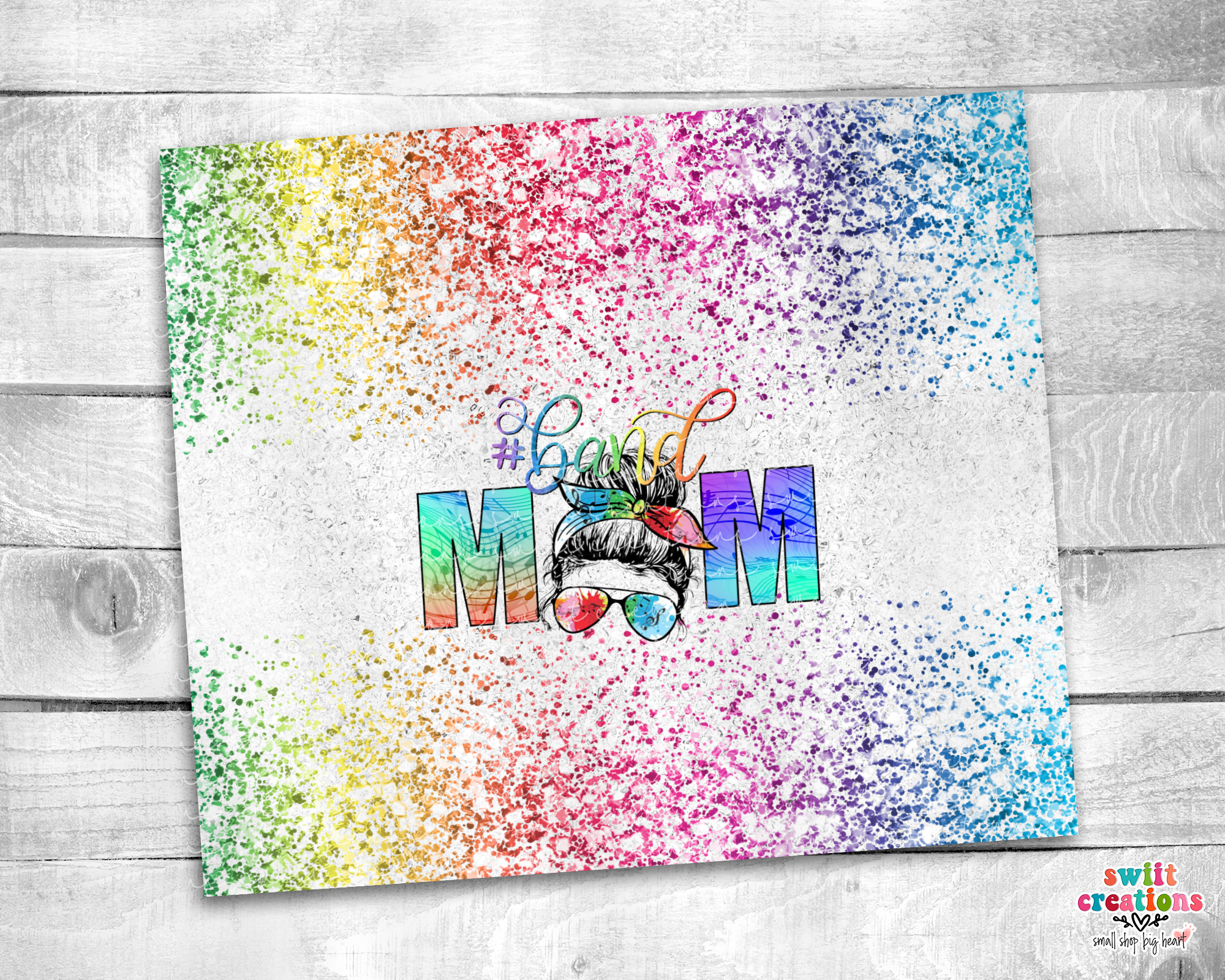 Band Mom Colorful Tumbler (T274)