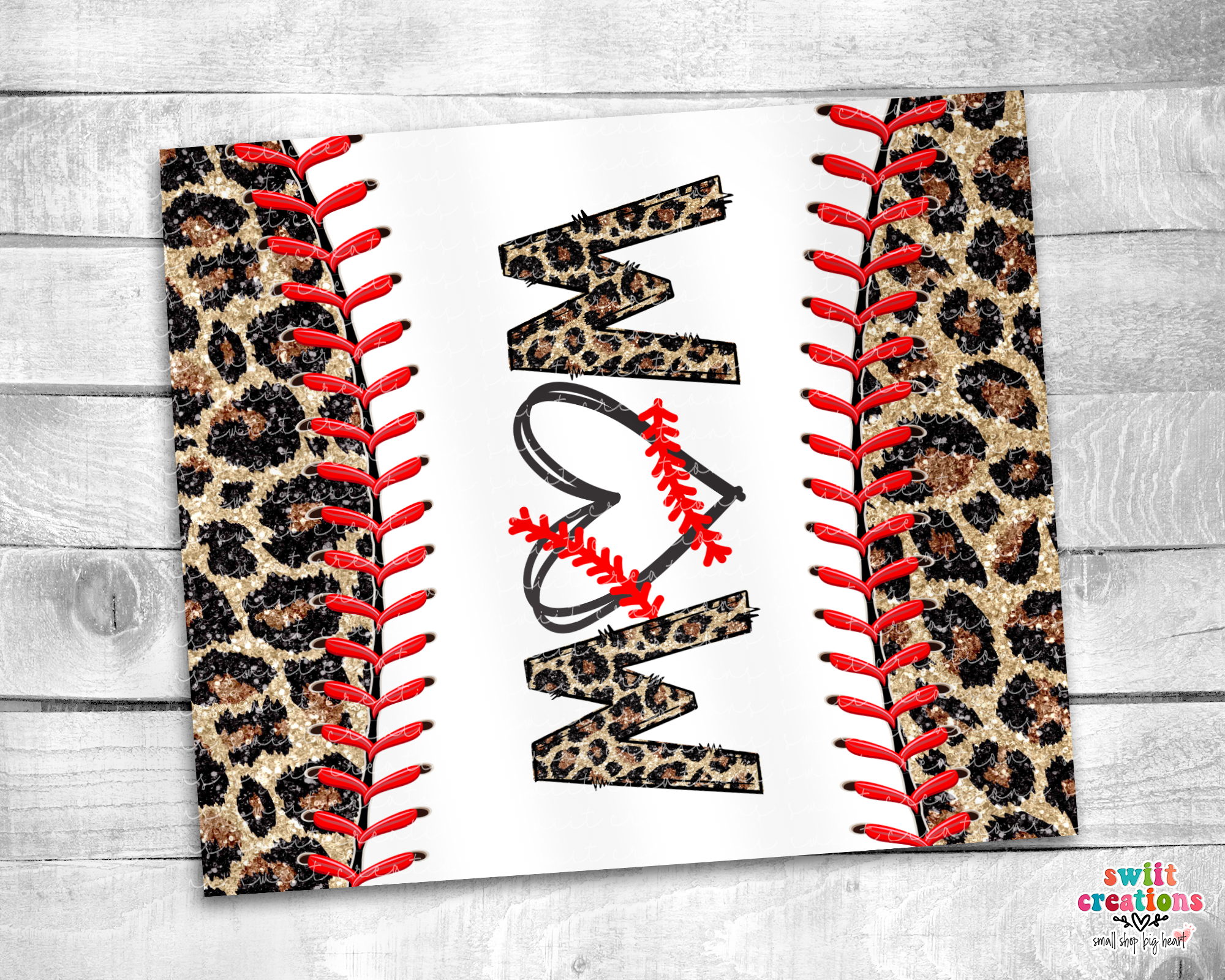 Baseball Mom Tumbler (T224)