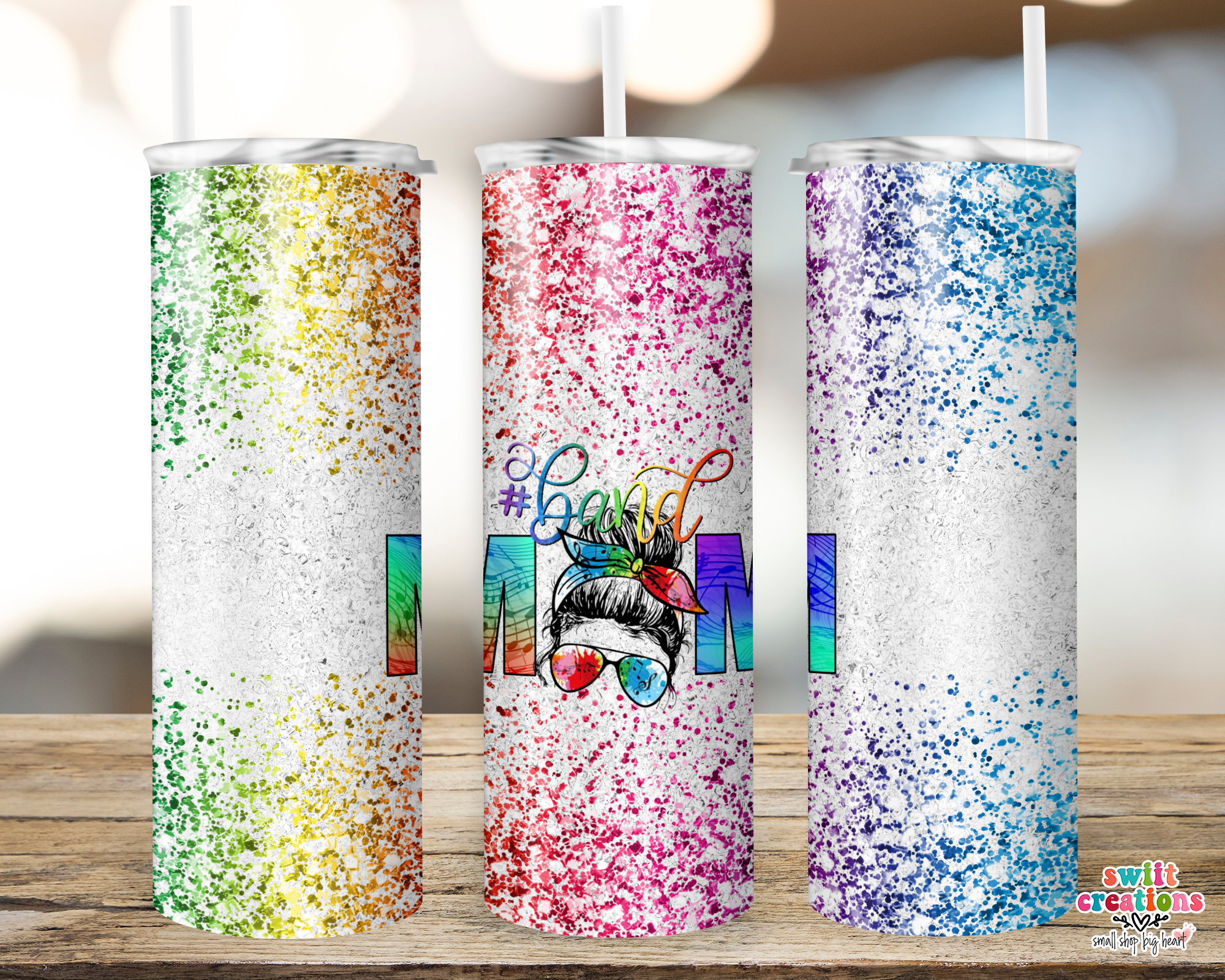 Band Mom Colorful Tumbler (T274)