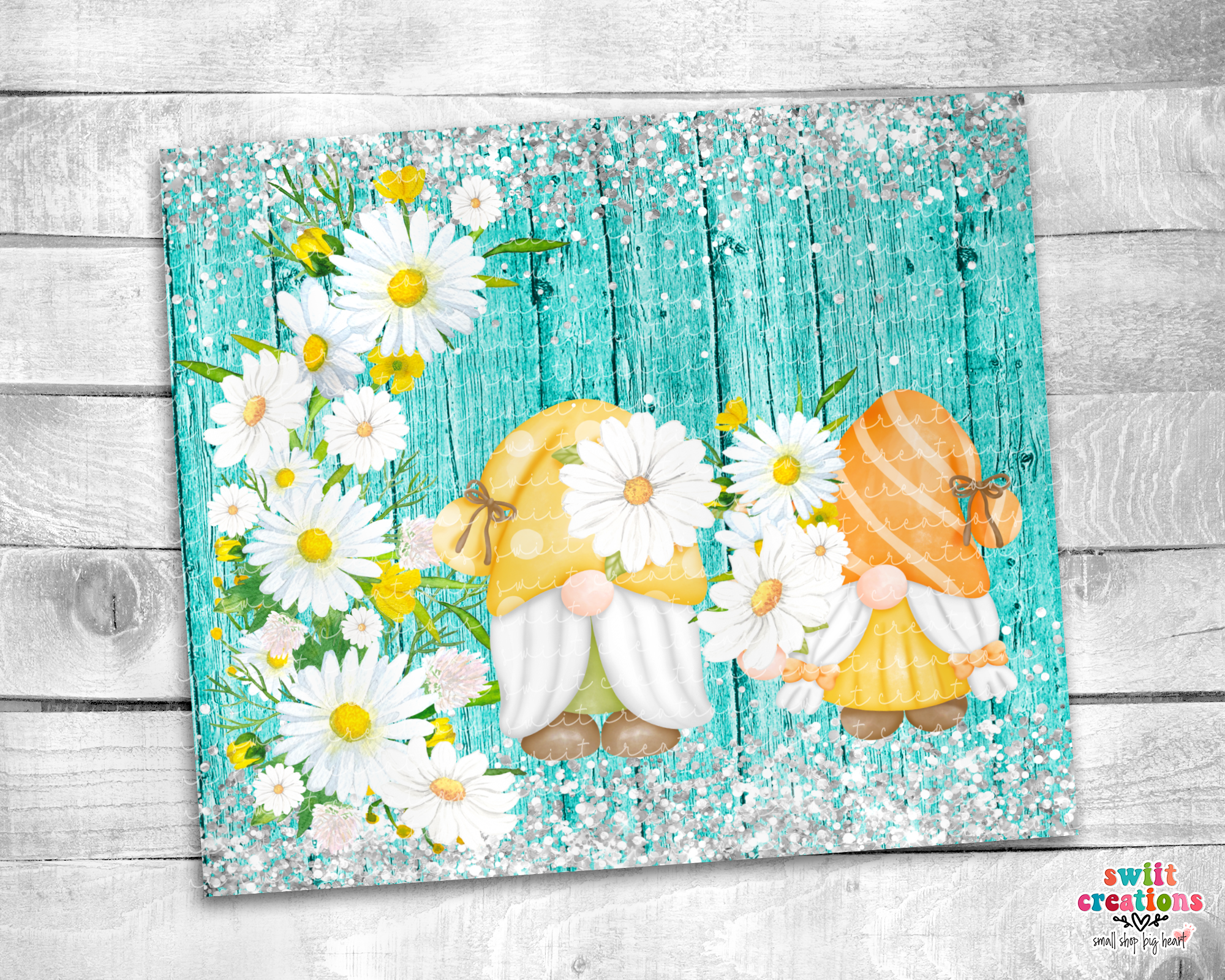 Daisy Gnome Tumbler (T178)