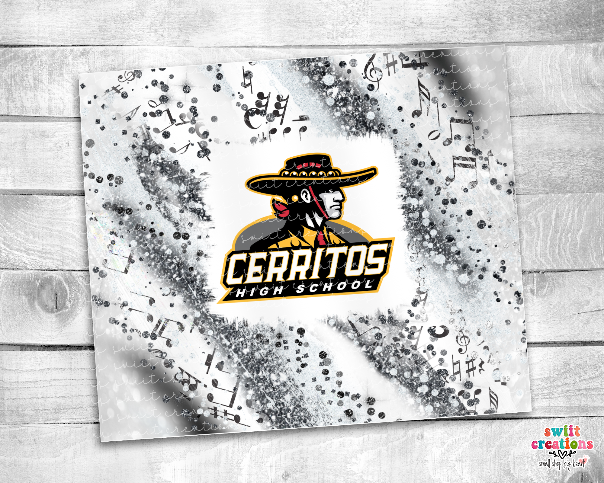 Cerritos HS School Music Tumbler (T239)