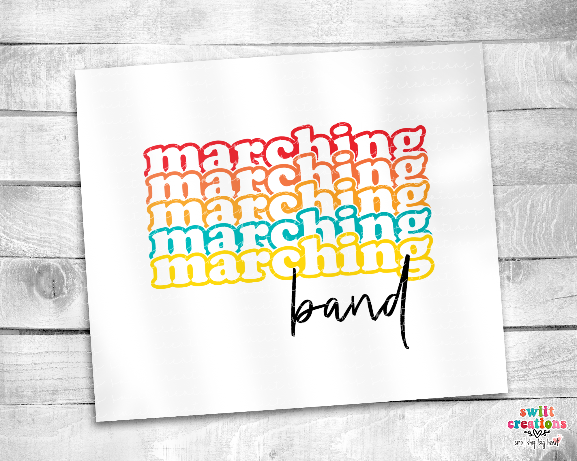 Marching Band Tumbler (T034)