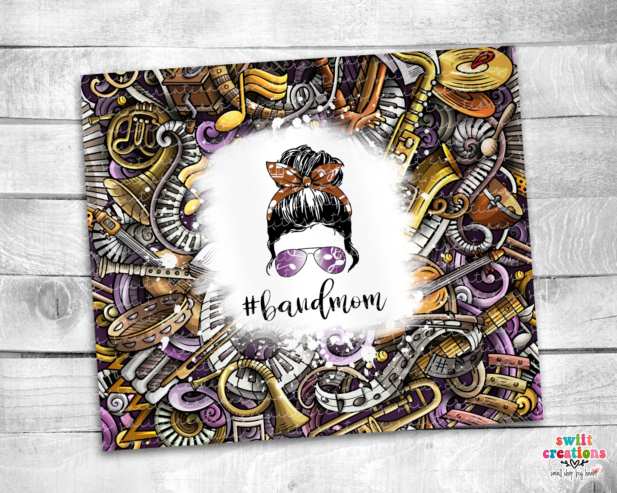 Band Mom Tumbler (T030)