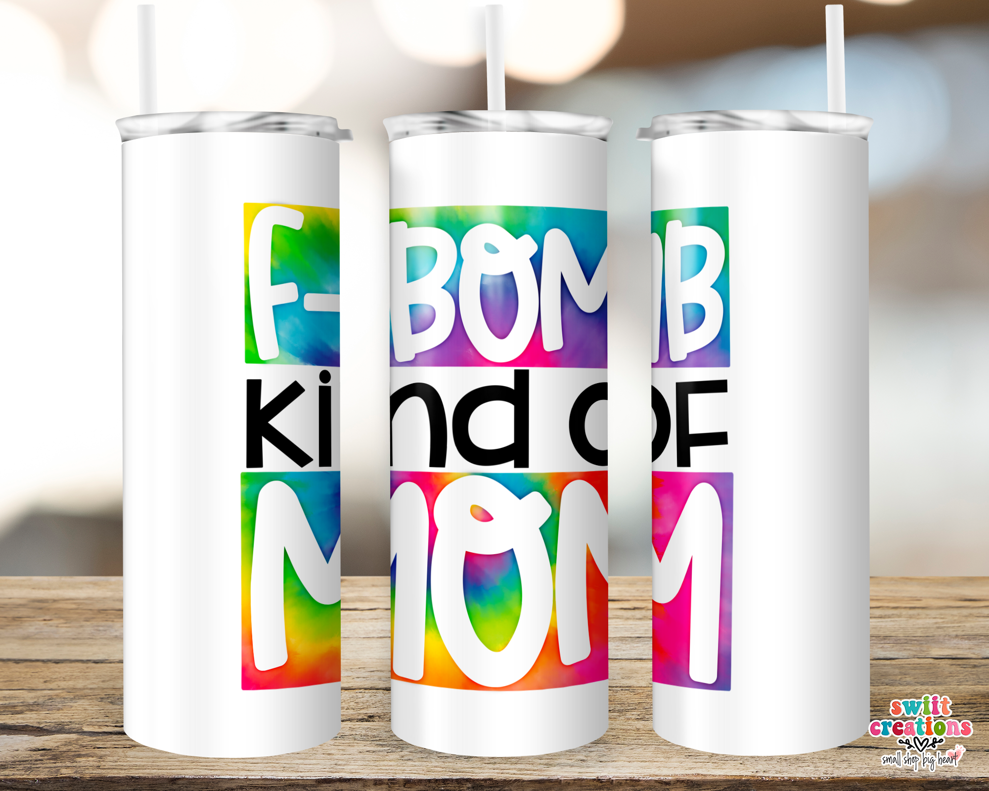 F Bomb Kind Of Mom Tumbler (T041)