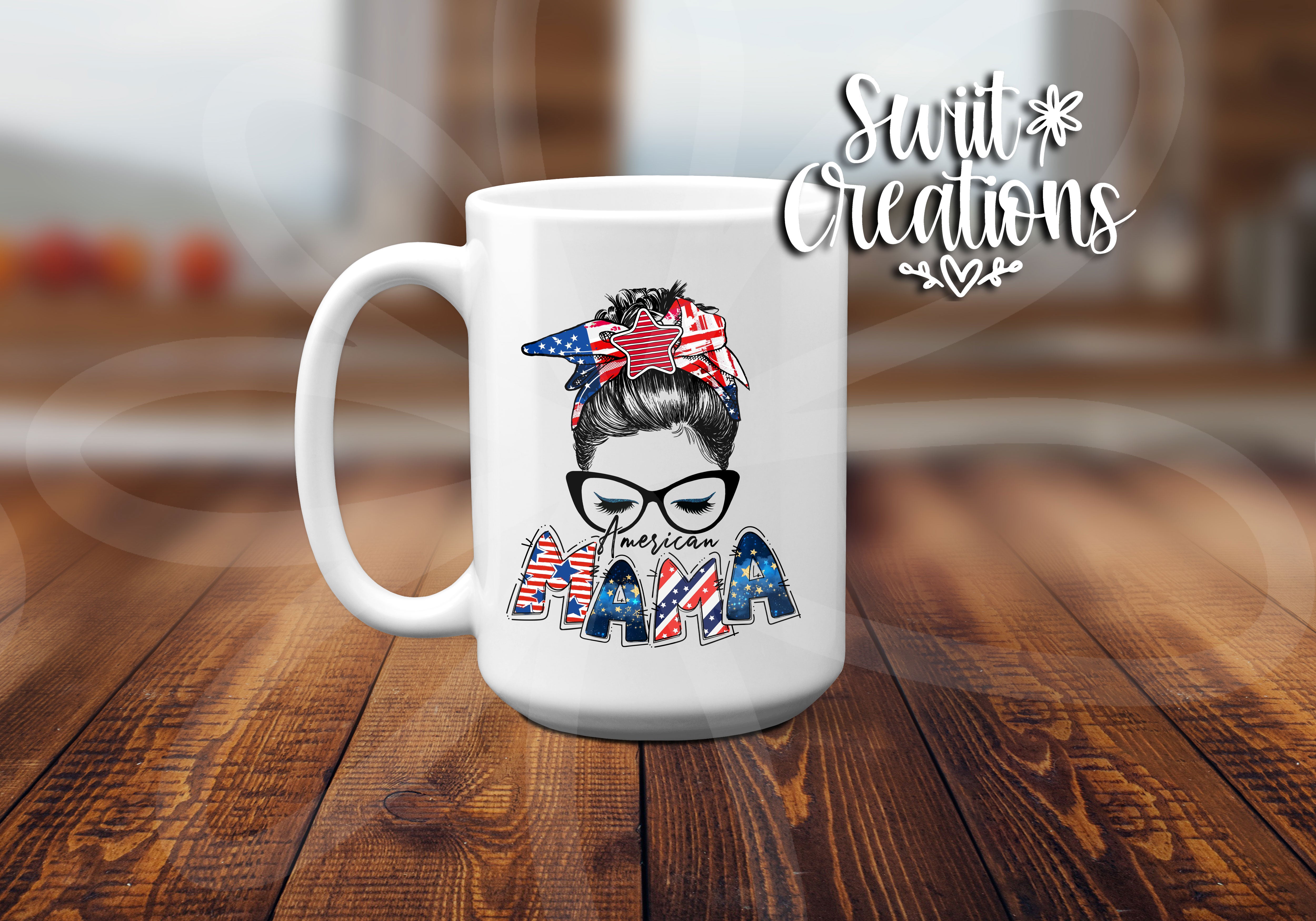 American Mama Ceramic Coffee Mug