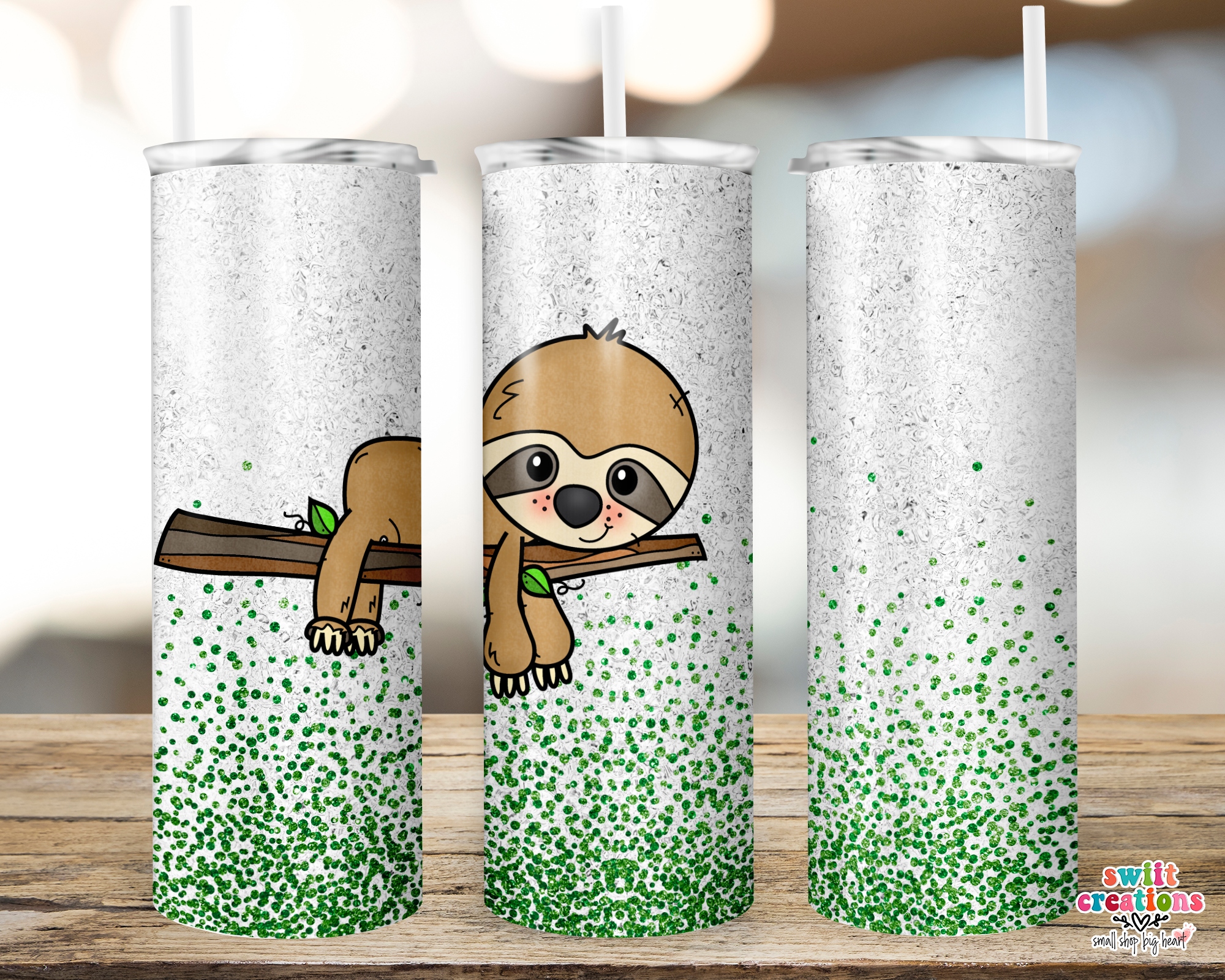 Cute Sloth Tumbler (T209)
