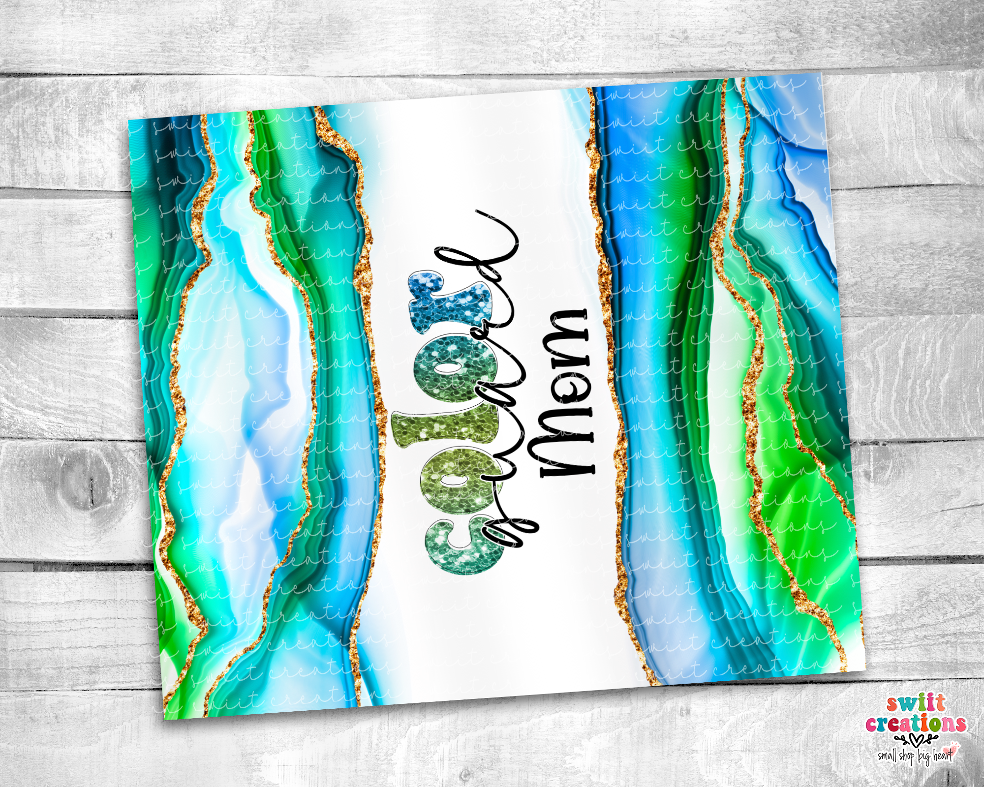 Color Guard Mom Tumbler Wrap JPG