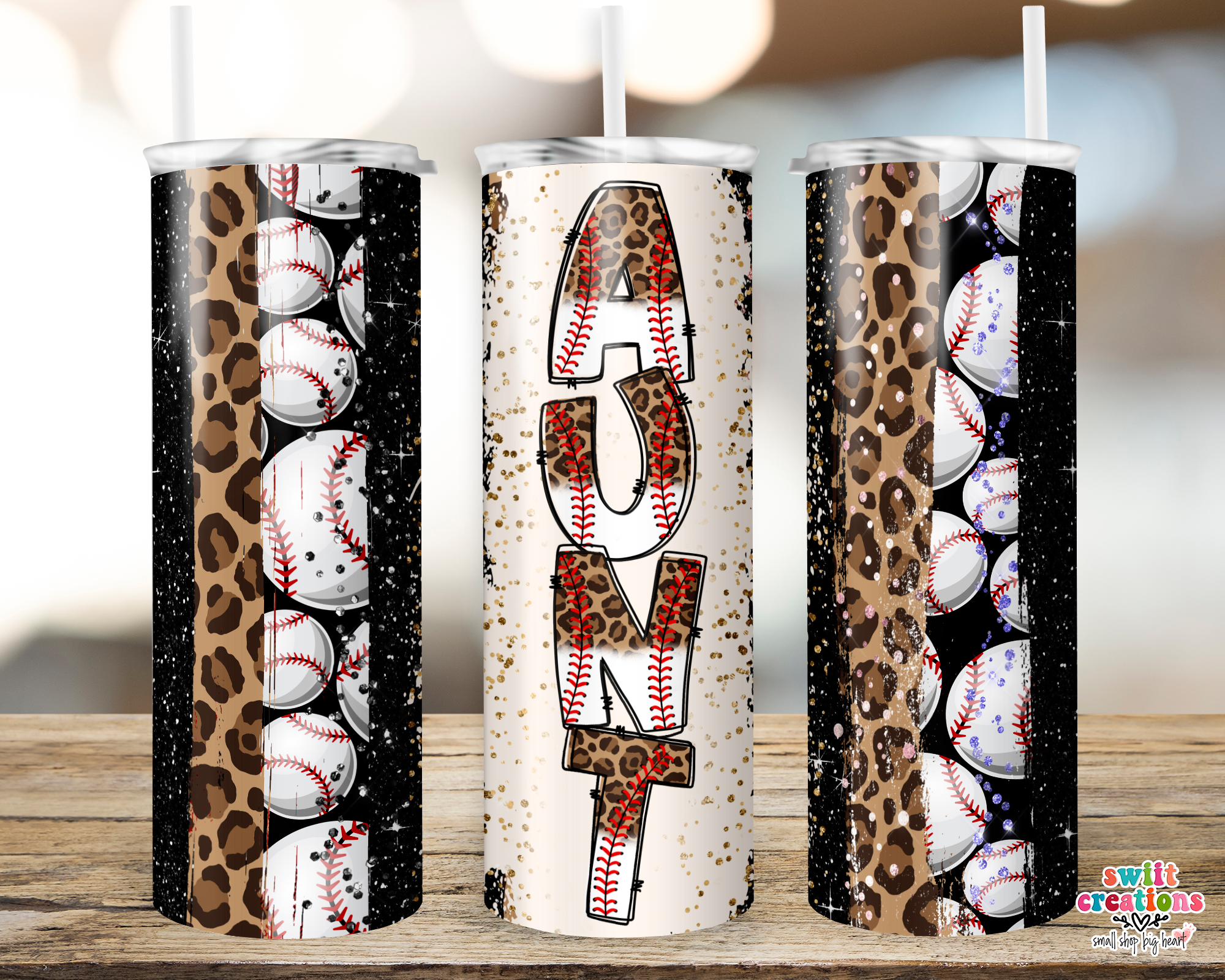 Baseball Aunt Tumbler (T253)