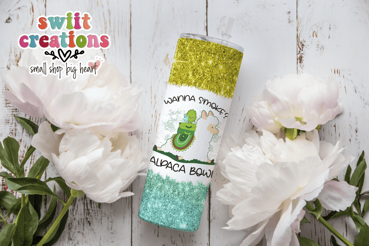 Alpaca Bowl Tumbler (T205) - Swiit Creations