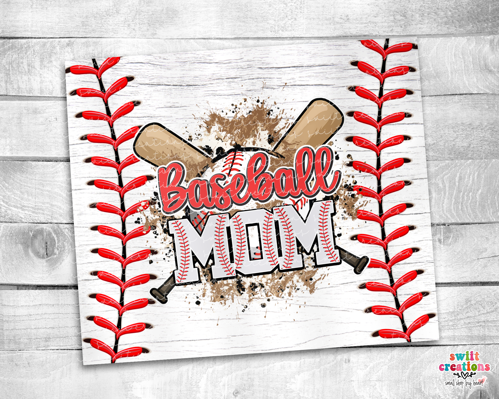 Baseball Mom Tumbler (T226)