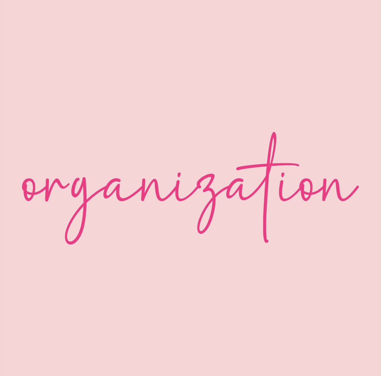 Organize Things