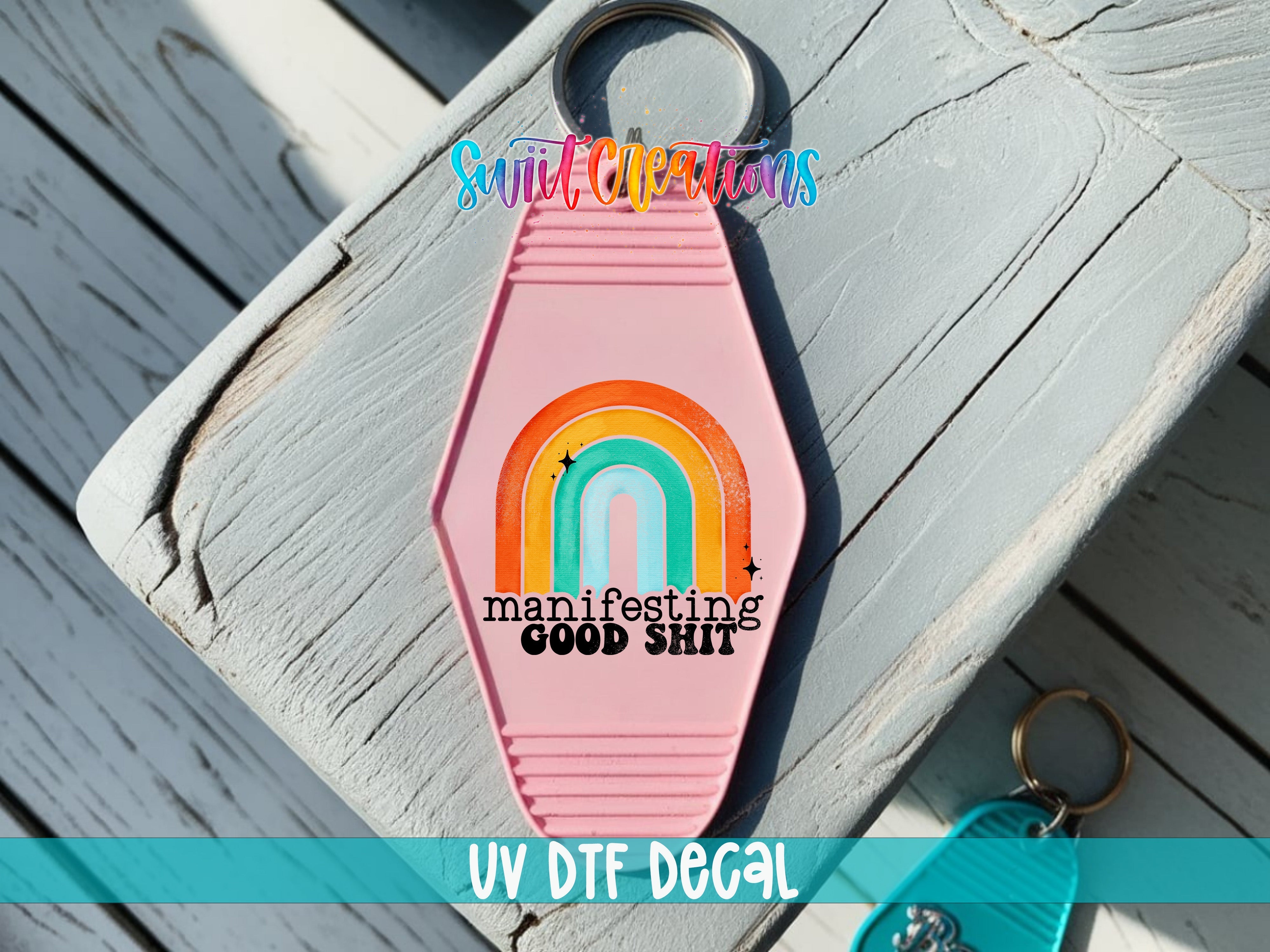 Motel Keychain UV DTF Transfers - Swiit Creations