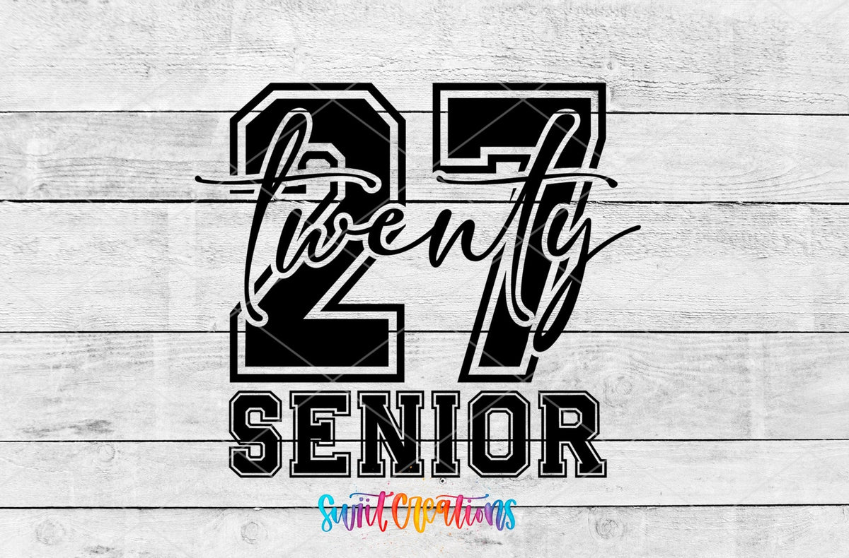 2027 Senior UV DTF Transfer | UV2139 - Swiit Creations