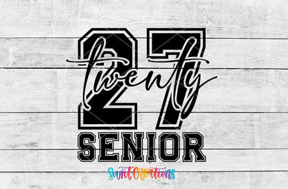 2027 Senior UV DTF Transfer | UV2139 - Swiit Creations