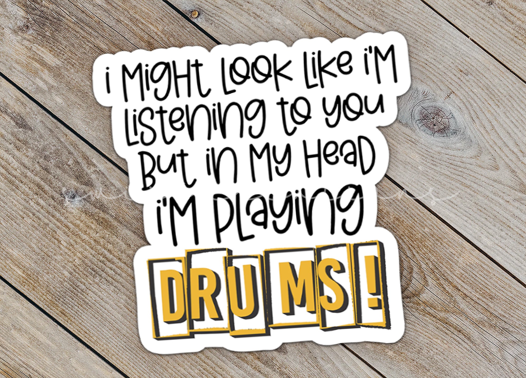 i might look like i'm listening to you but in my head i '