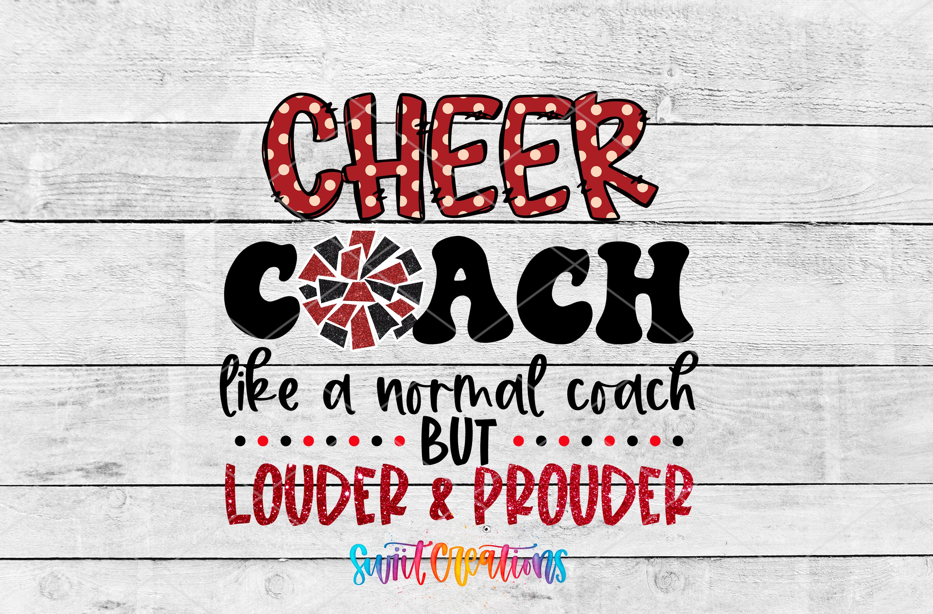 Cheer Coach like a normal coach but louder and prouder