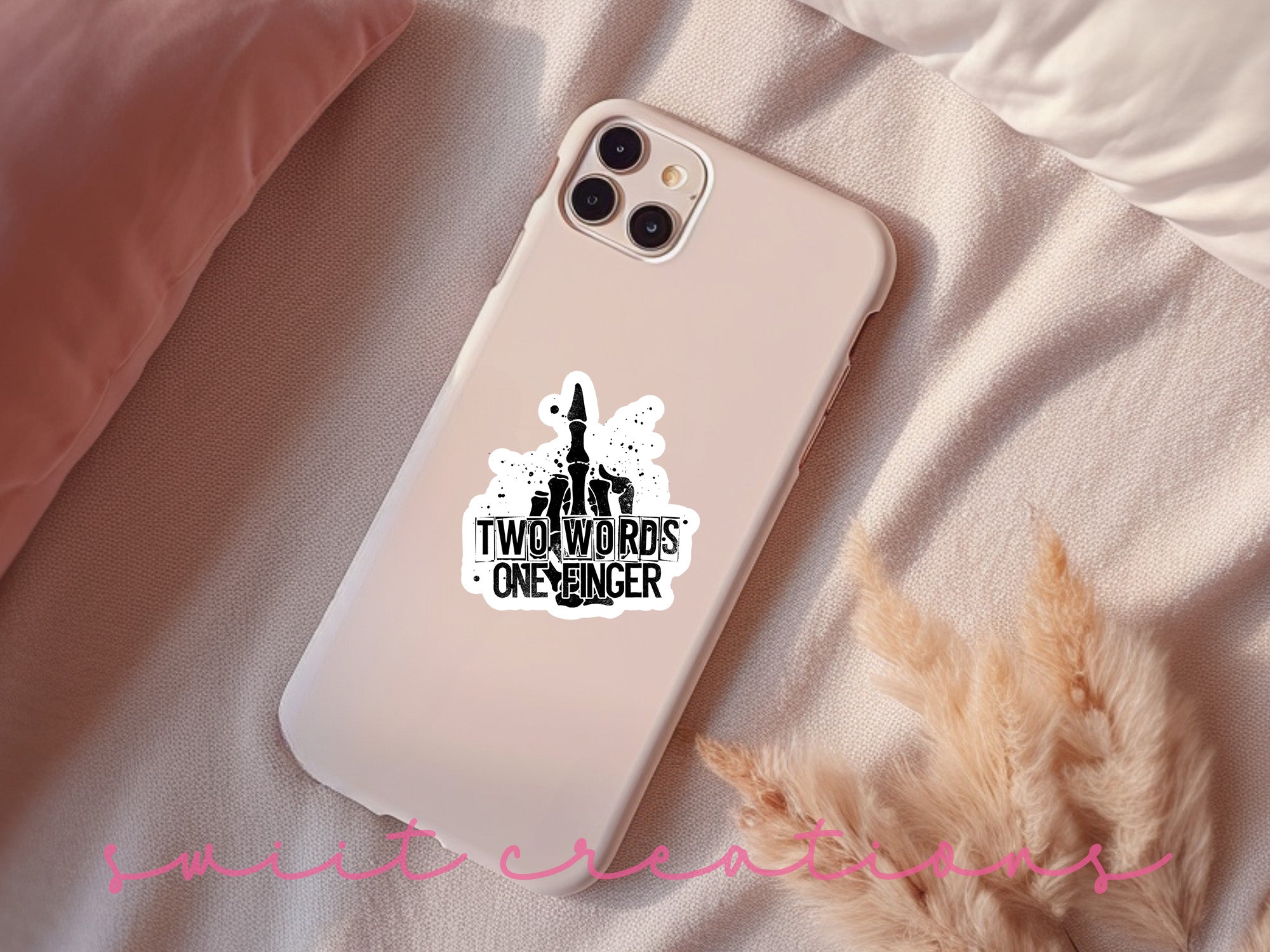 a phone case with a picture of a castle on it
