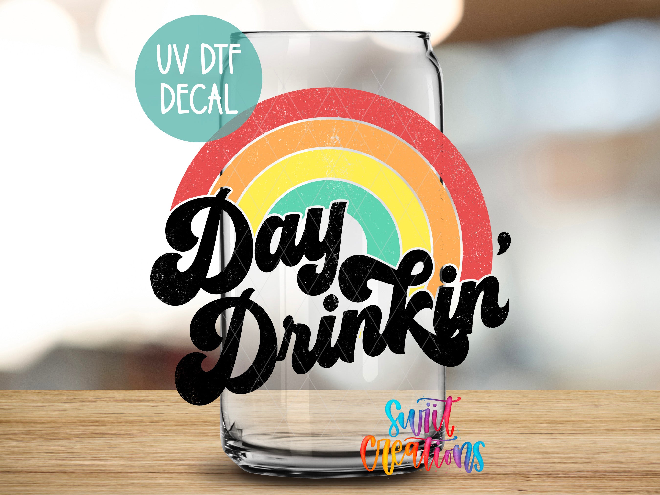 a close up of a glass on a table