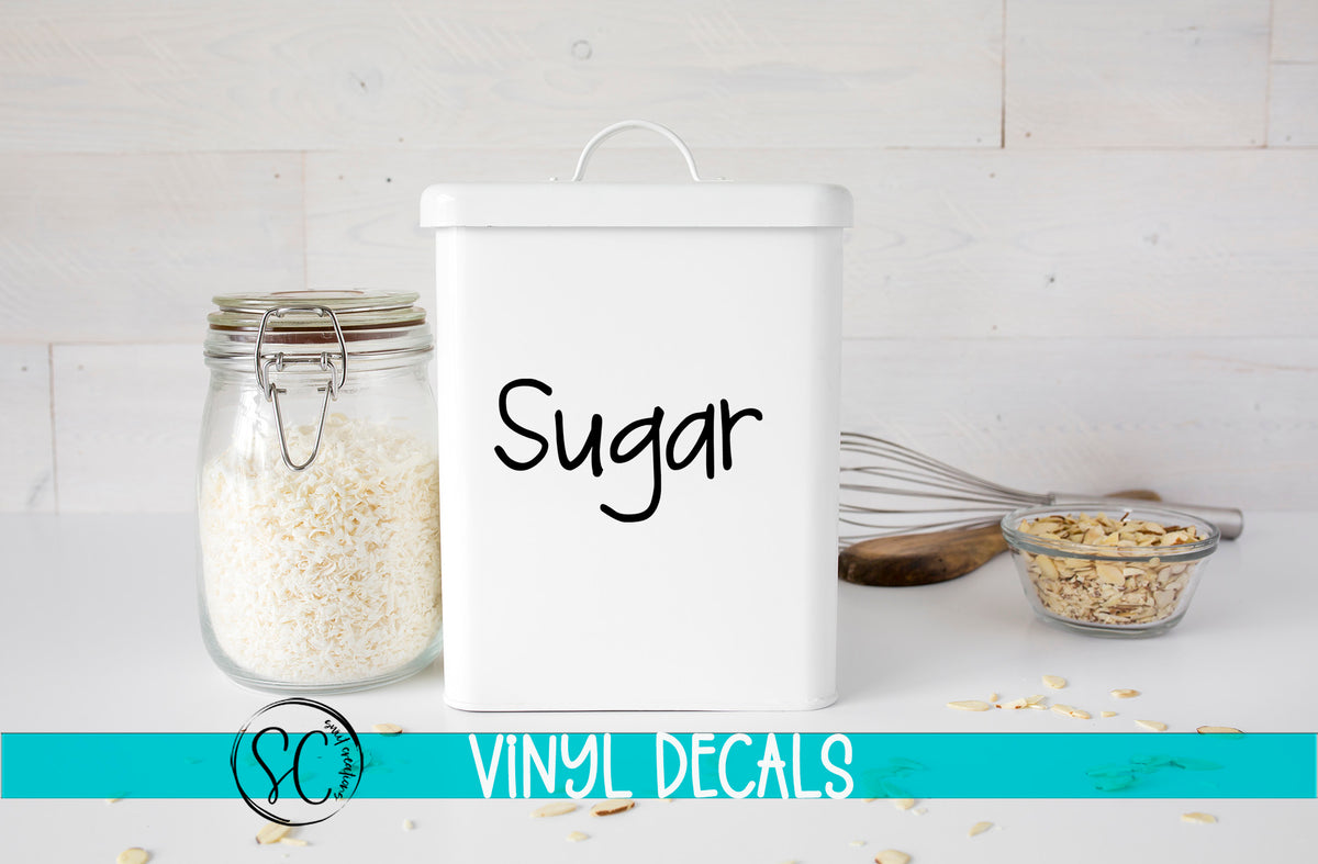 a jar of sugar next to a bowl of oatmeal