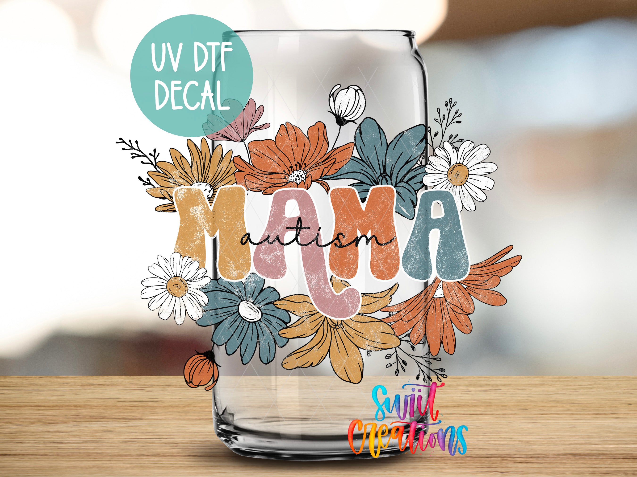 a close up of a glass on a table