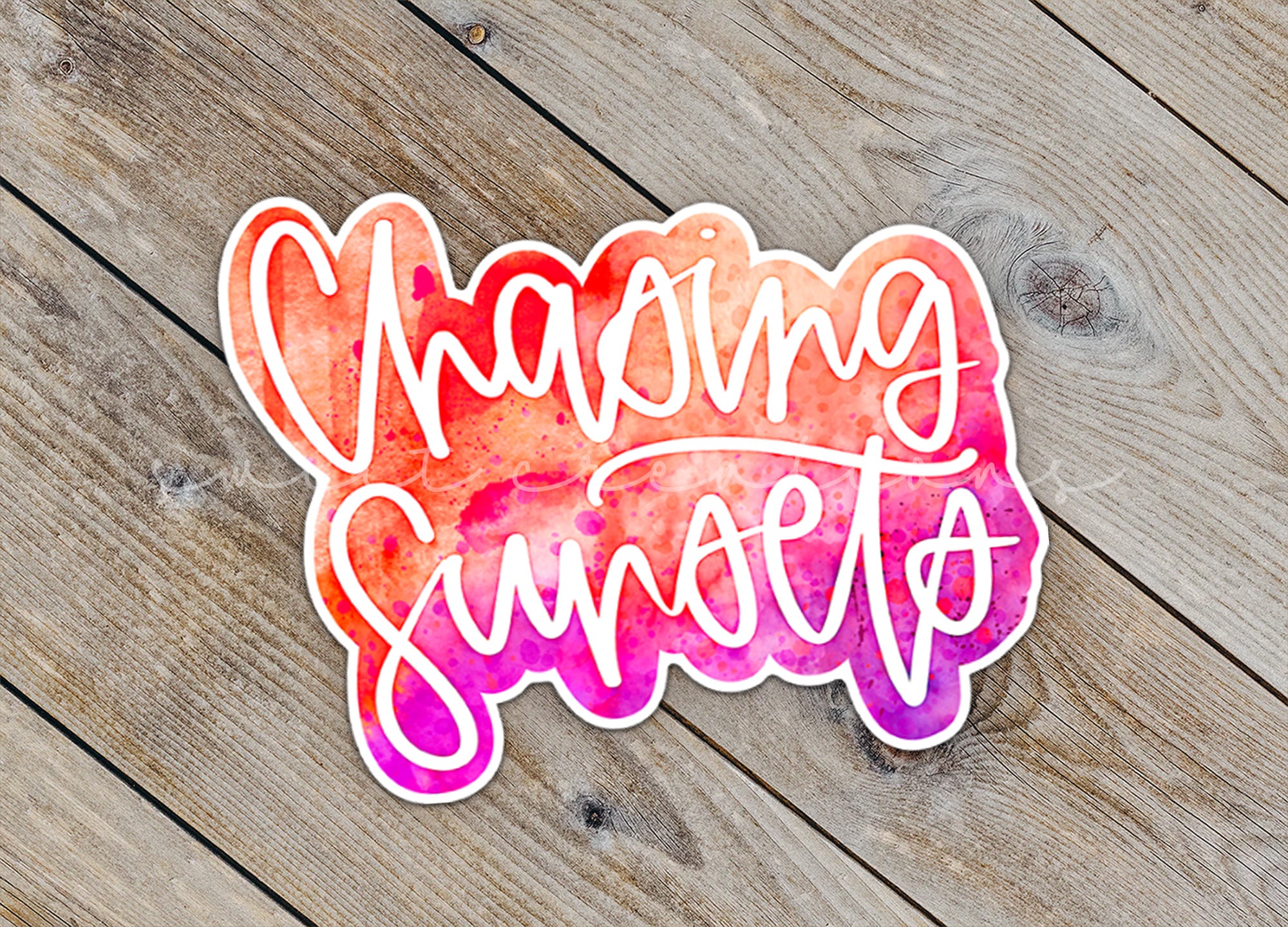 a sticker with the words omme dreams on it