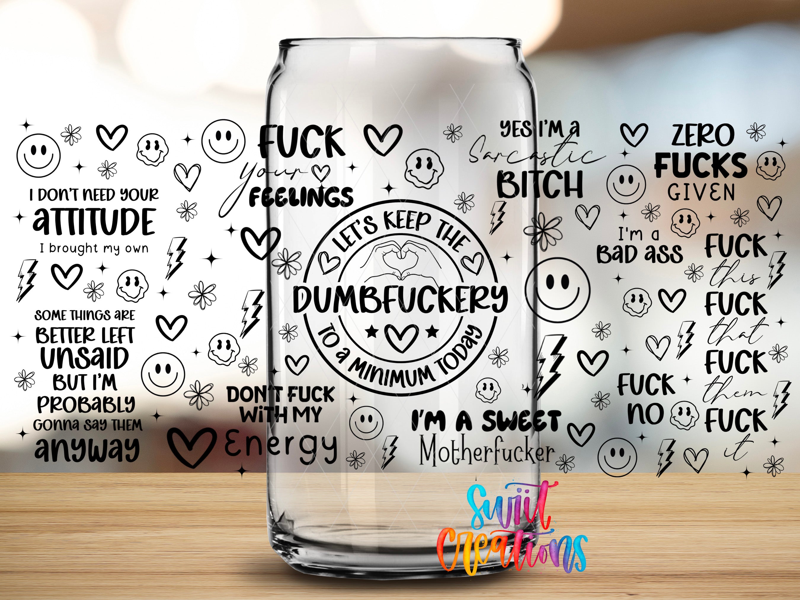 The image is a collage of various text elements, including emojis, words, and phrases, all arranged in a visually interesting manner. The text elements are scattered throughout the image, creating a dynamic and engaging composition.