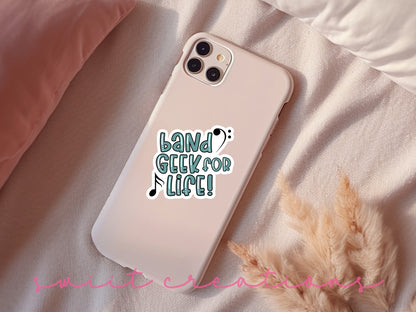 a phone case with a band geeky pop logo on it