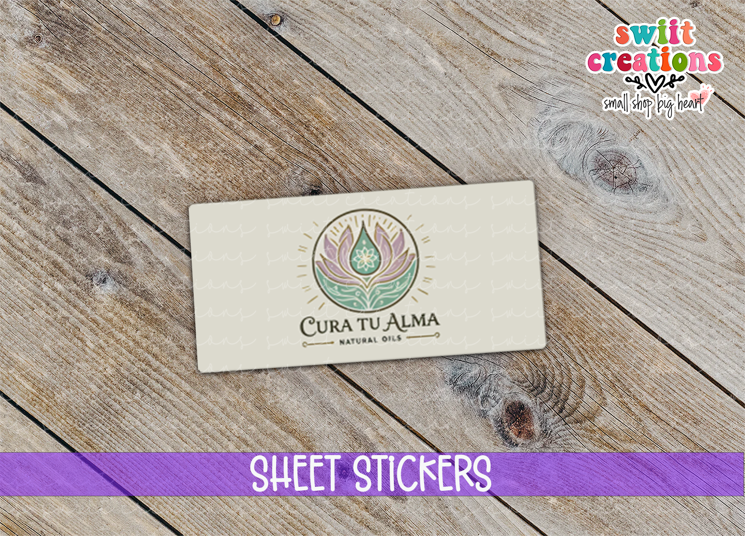 Mini Sample Bottle Sticker