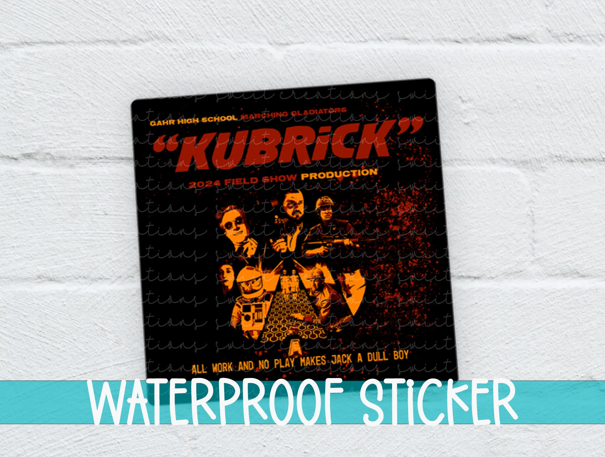 Kubrick 2024 Sticker SS1021