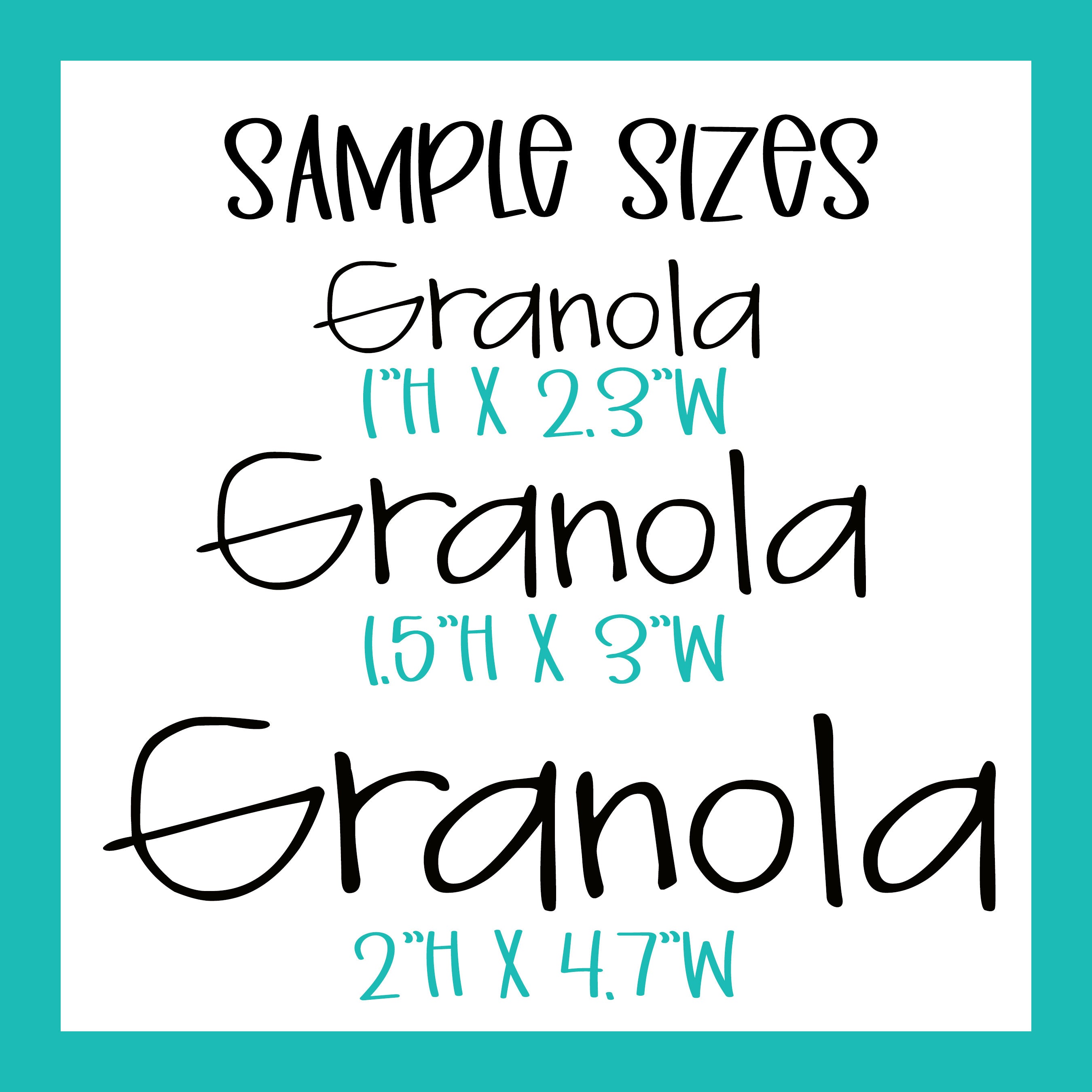 Kitchen Pantry Decal Spice Jar Labels Organizational Labels | Font 9