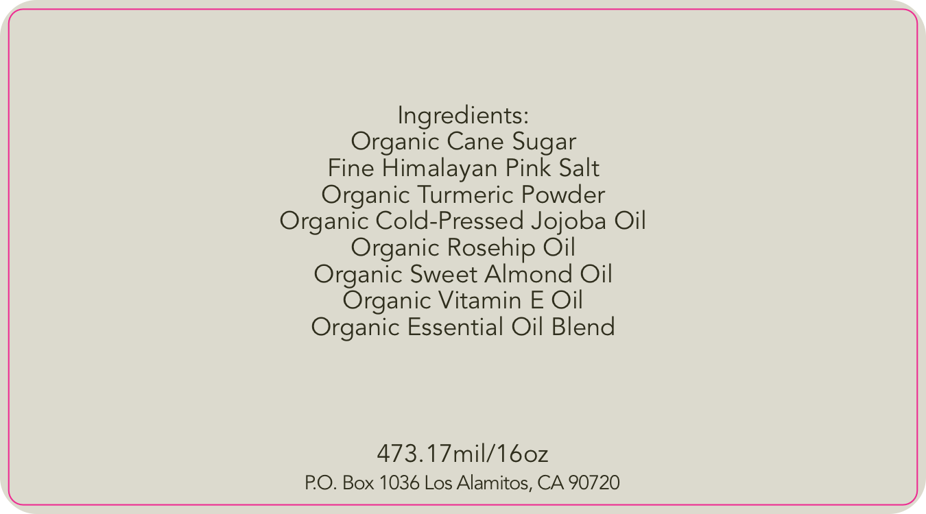 Sugar Scrub 16oz | CTA