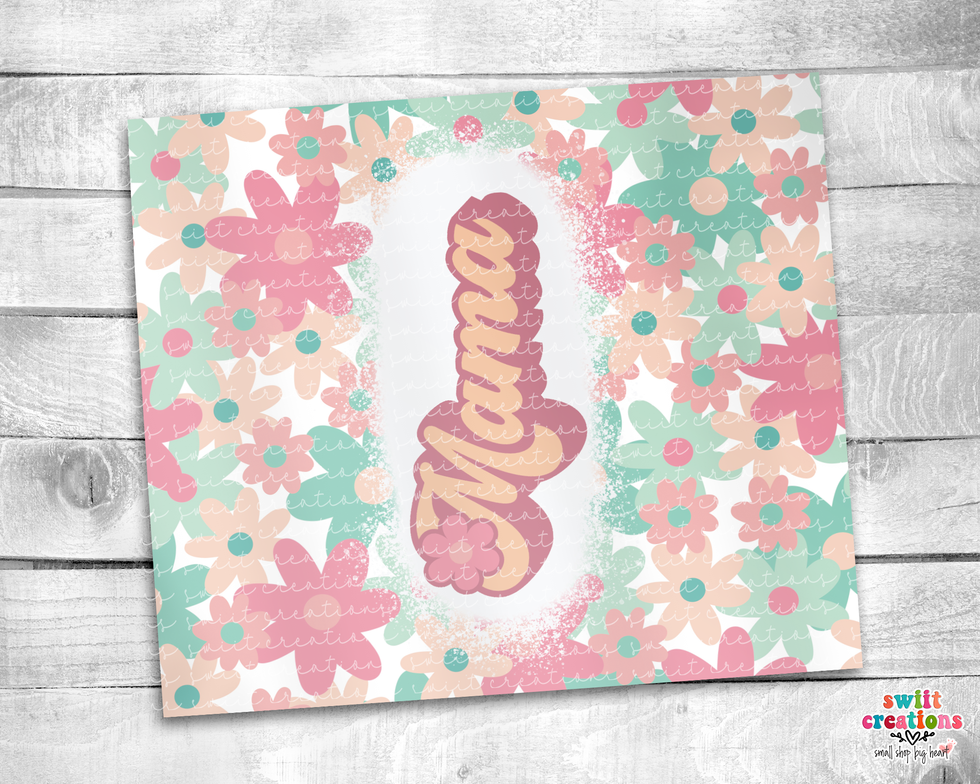 Flower Mama Tumbler (T491)