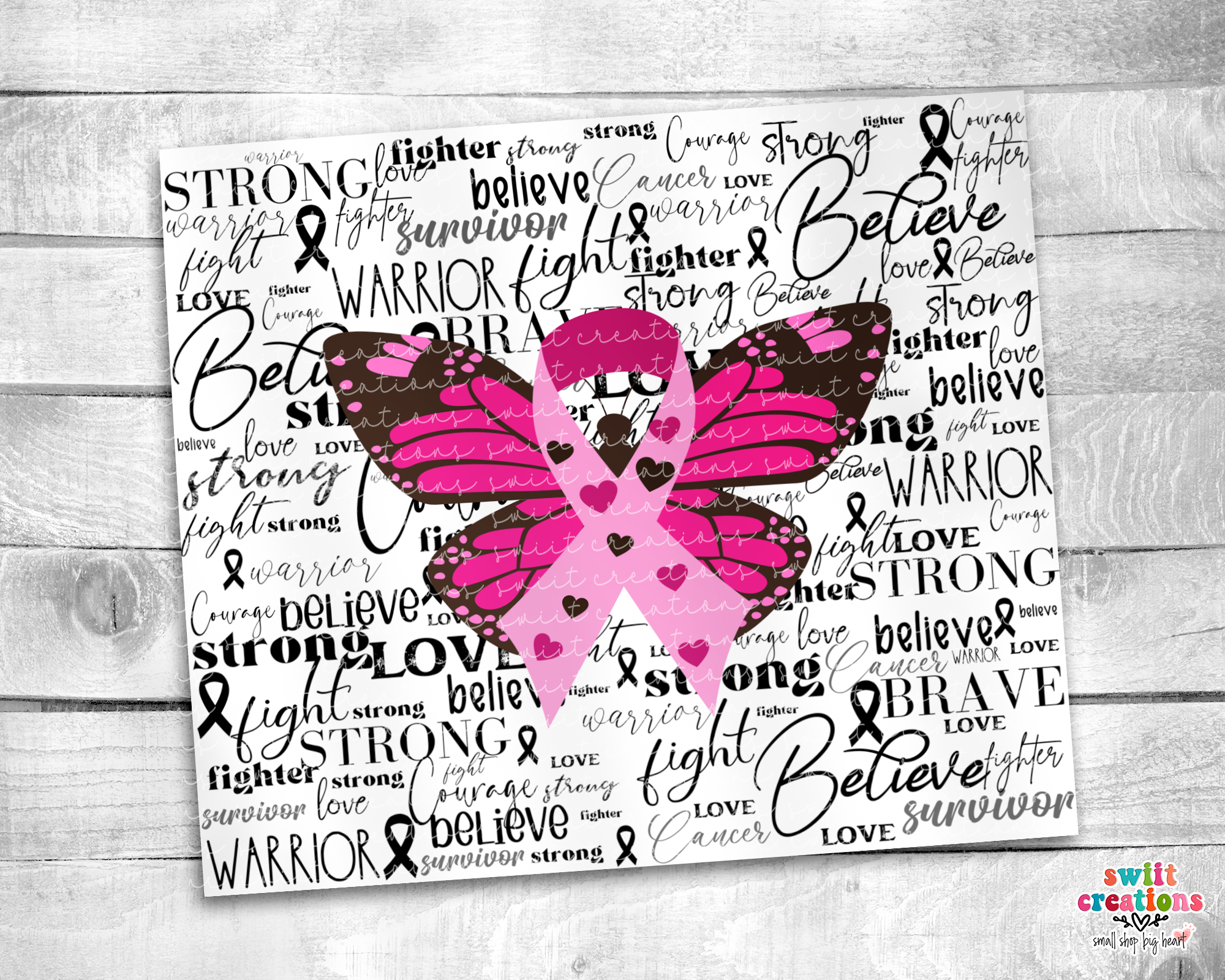 Cancer Awareness 20oz Insulated Tumbler (T511)