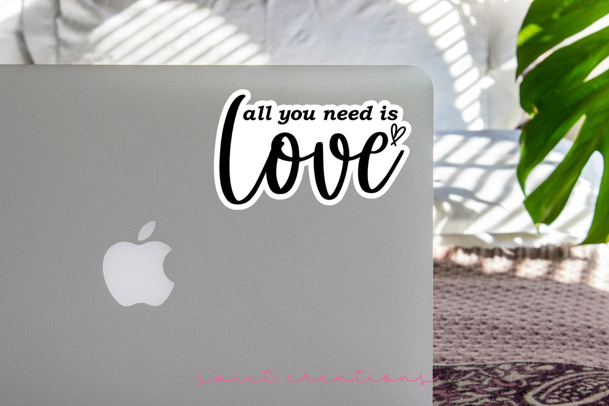 All You Need is Love Sticker SS812 - Swiit Creations
