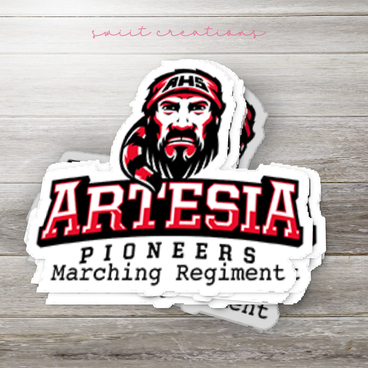 Artesia Marching Regiment Sticker SS281 - Swiit Creations