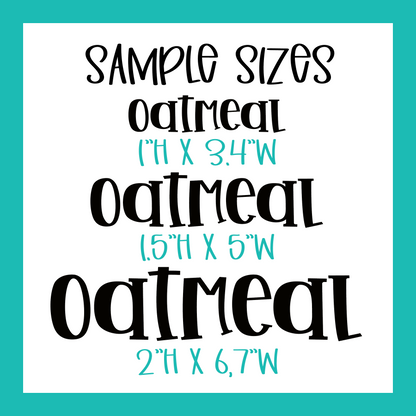 a black and white poster with the words sample sizes