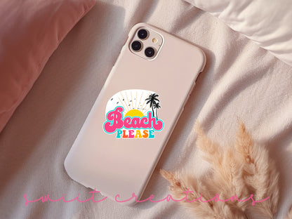 a phone case sitting on top of a bed